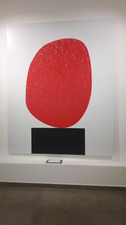 David Batchelor Colour Chart 58 (red), 2021