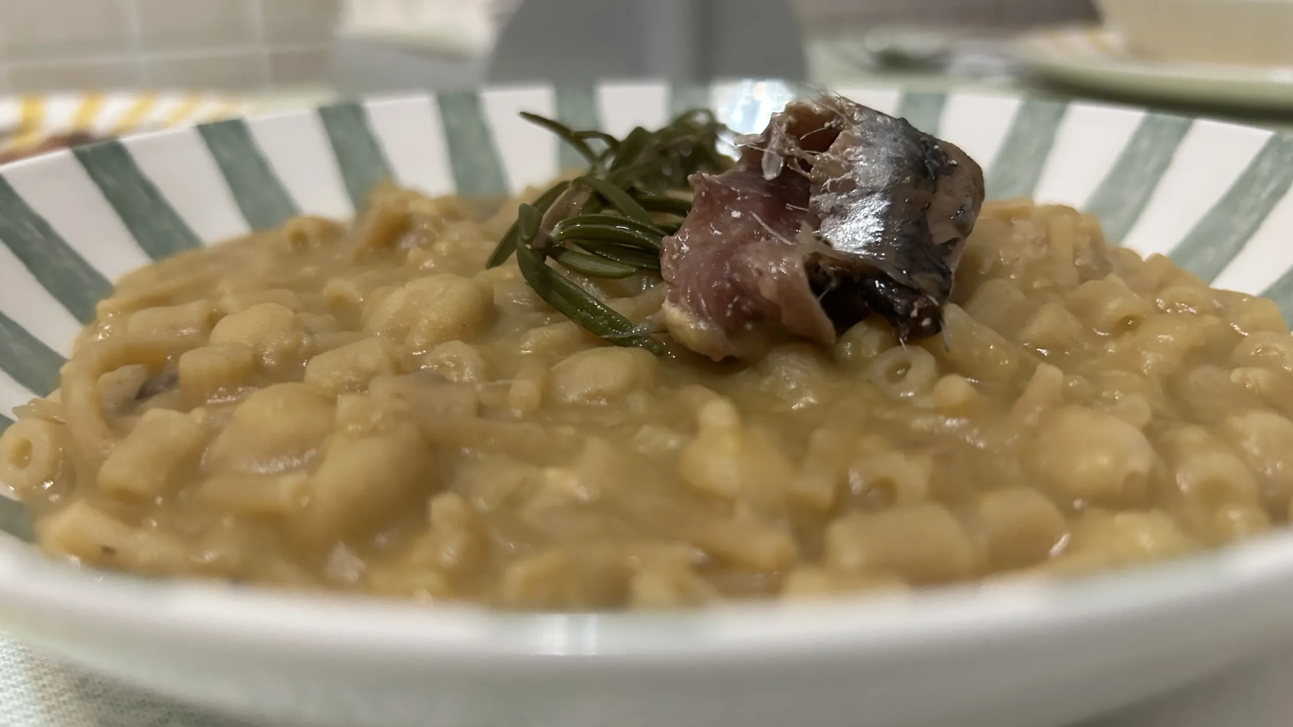 antica pasta e ceci alla romana