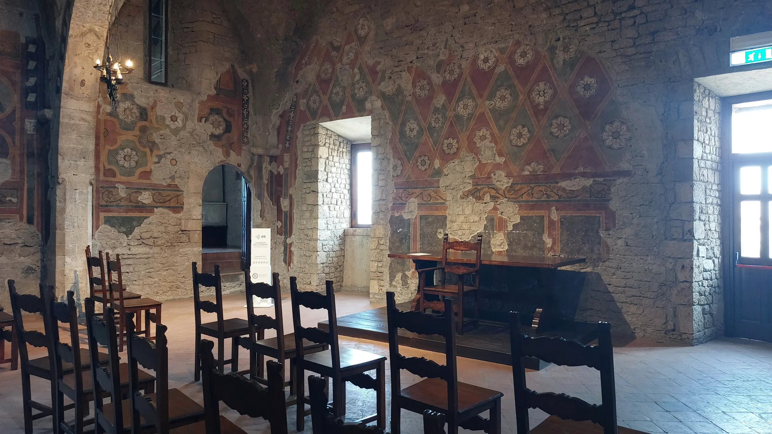 sala dello schiaffo a Bonifacio VIII